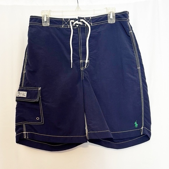 Polo Ralph Lauren Kailua Swim Board Short‎ Navy size Small - Picture 1 of 8